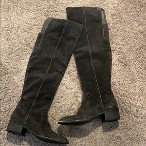 dolce vita kitt suede over-the-knee flat boots